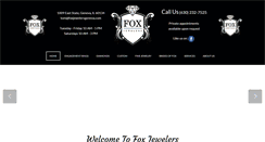 Desktop Screenshot of foxjewelersgeneva.com